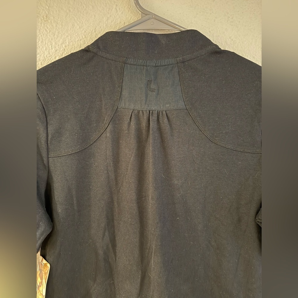 Lolë Black Short Sleeve Dress size Medium - Picture 8 of 10